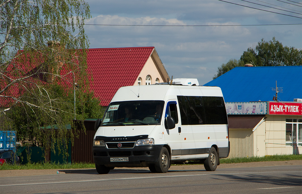 Башкортостан, FIAT Ducato 244 CSMMC-RLL, -RTL № У 233 КМ 102