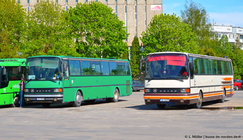 Lettország, Setra S215RL sz.: 364; Lettország, Setra S215RL sz.: 357