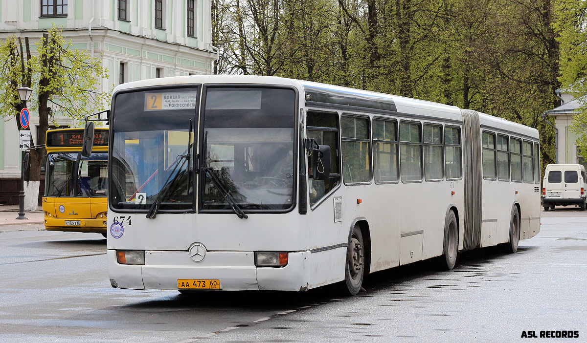 Псковская область, Mercedes-Benz O345G № 674