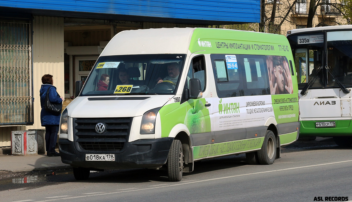 Санкт-Петербург, БТД-2219 (Volkswagen Crafter) № 2687