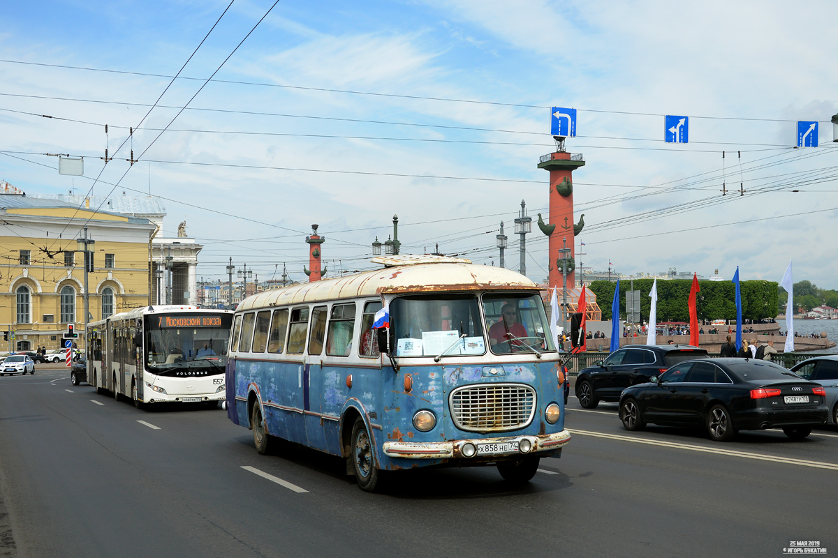 Санкт-Петербург, Škoda 706 RTO № Х 858 НЕ 74; Санкт-Петербург — I Международный транспортный фестиваль "SPbTransportFest-2019"