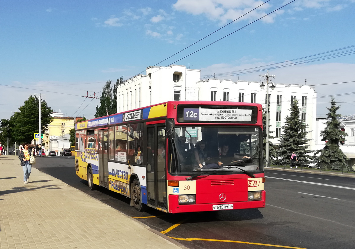 Владимирская область, Mercedes-Benz O405N2 № С 615 ММ 33