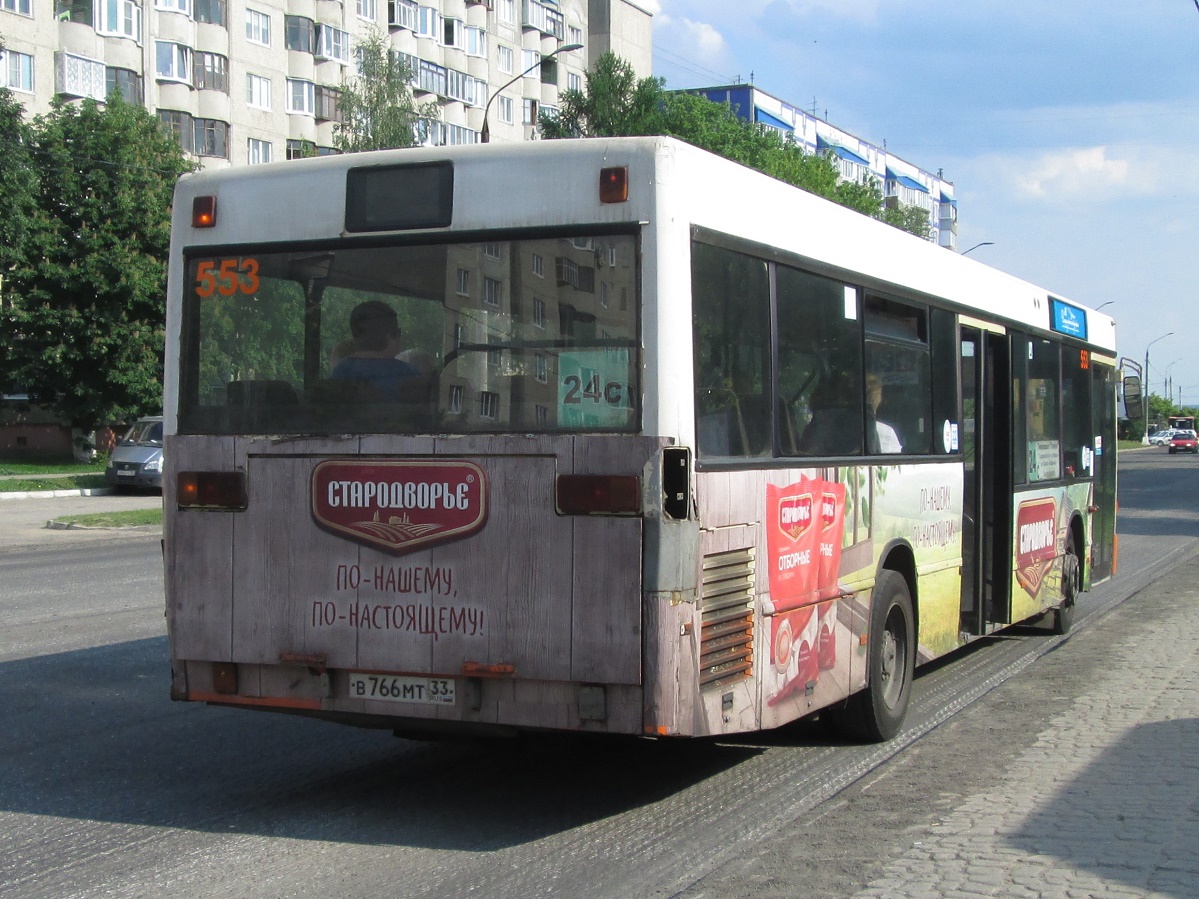 Владимирская область, Mercedes-Benz O405N2 № 553