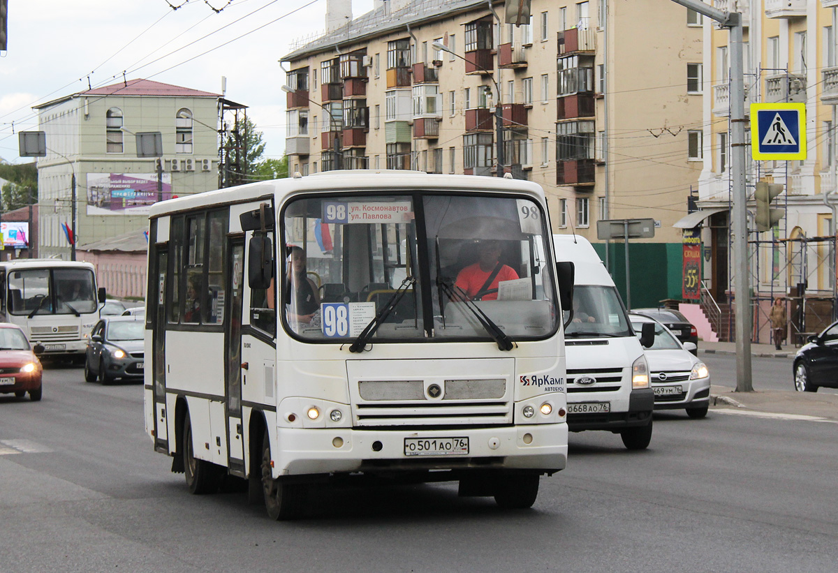 Ярославская область, ПАЗ-320402-05 № О 501 АО 76