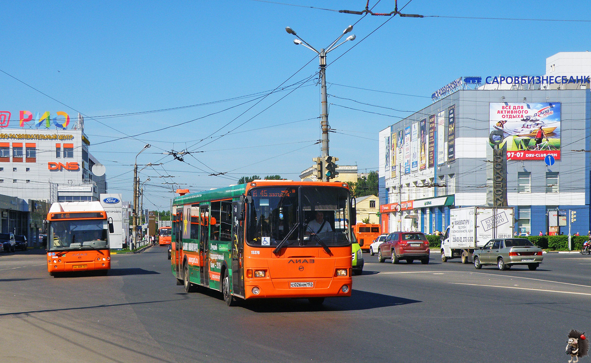 Нижегородская область, ЛиАЗ-5293.60 № 15376