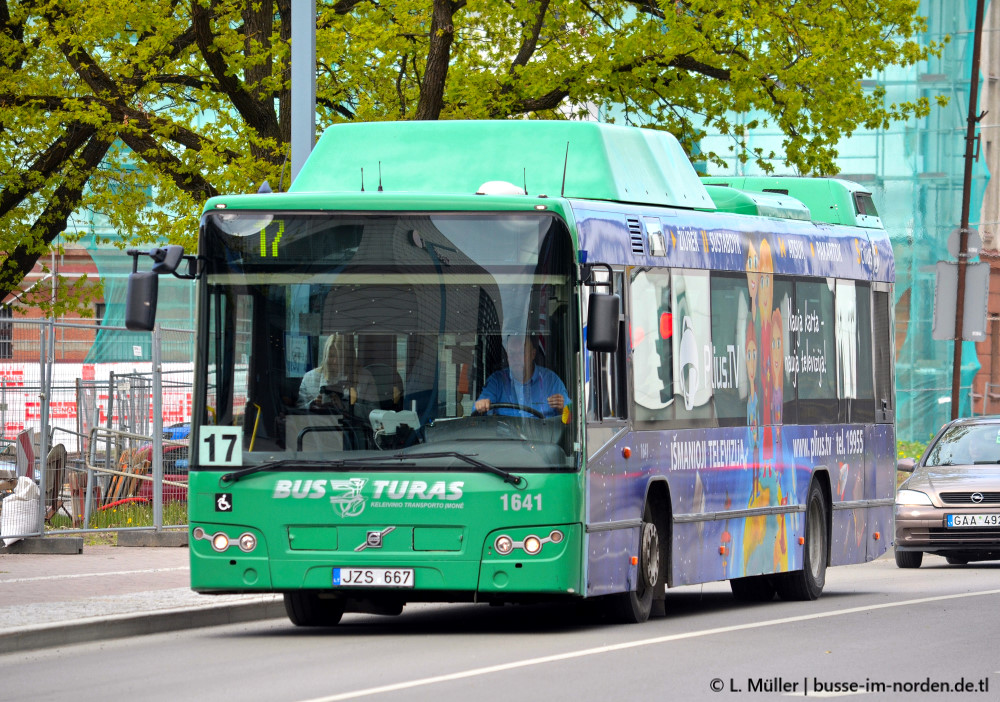 Литва, Volvo 7700 CNG № 1641