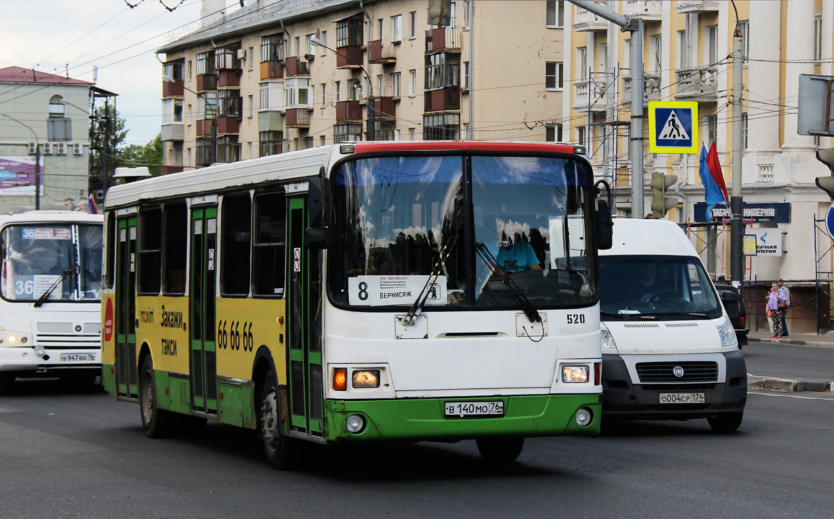 Ярославская область, ЛиАЗ-5256.26 № 520