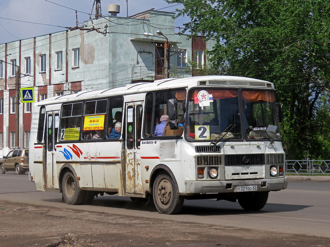 Кировская область, ПАЗ-4234 № Т 321 ОО 43