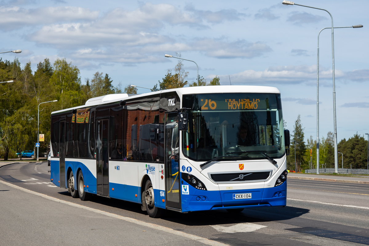 Финляндия, Volvo 8900BLE № 104