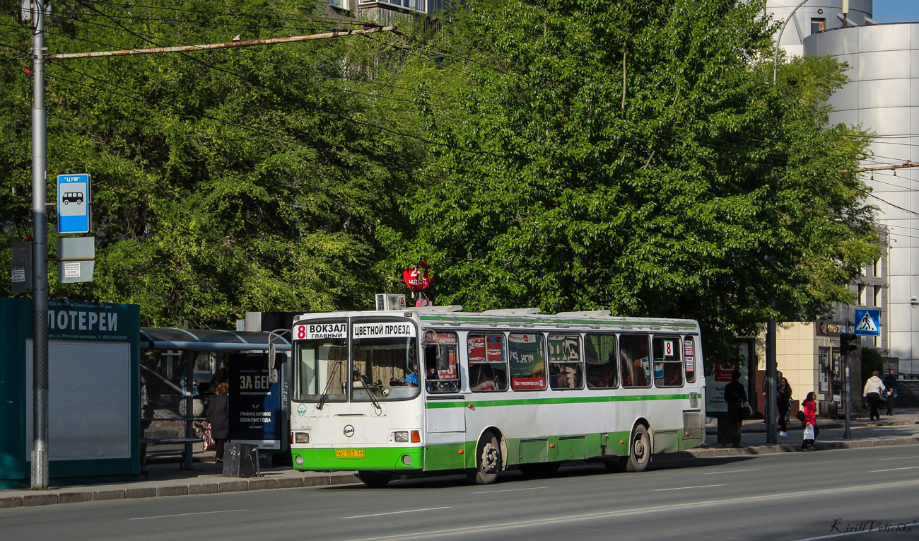 Новосибирская область, ЛиАЗ-5256.45 № КО 303 54