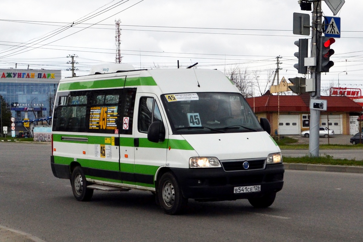 Ставропольский край, FIAT Ducato 244 CSMMC-RLL, -RTL № В 541 СЕ 126