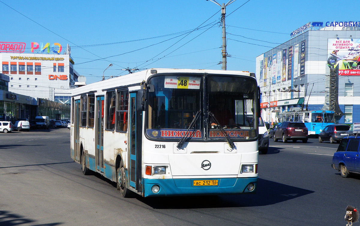 Нижегородская область, ЛиАЗ-5256.26 № 22216