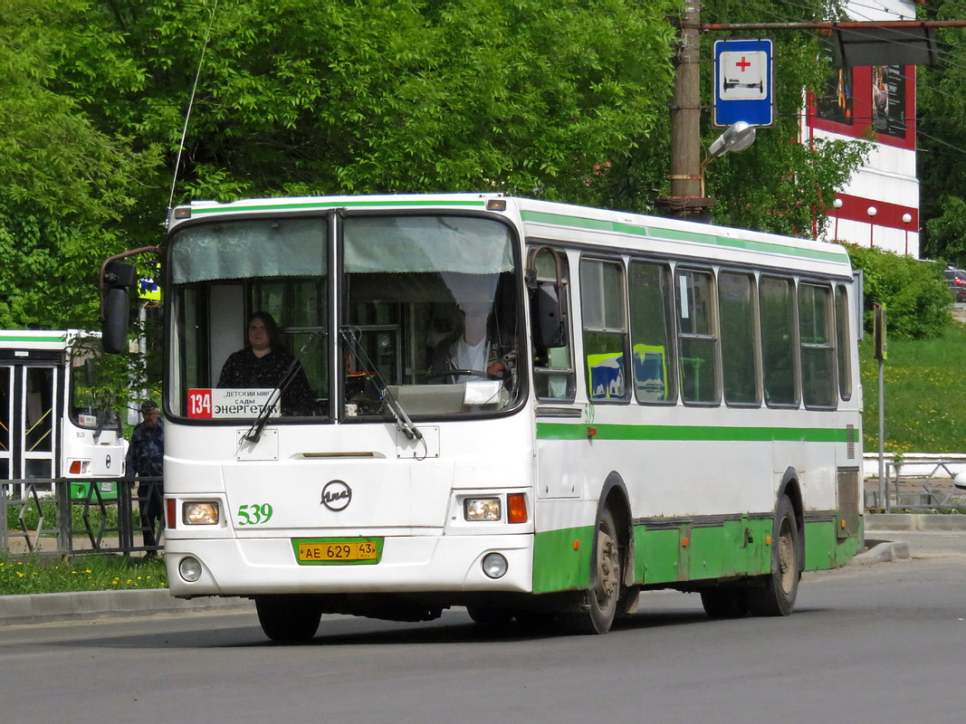 Kirov region, LiAZ-5256.45 Nr. х539