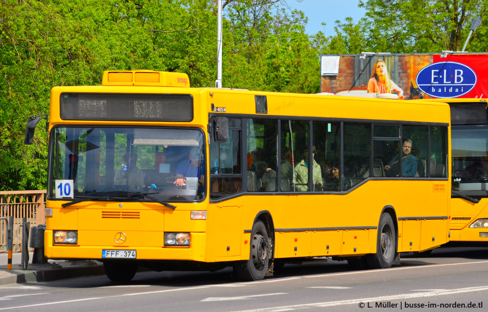 Литва, Mercedes-Benz O405N2 № 2184