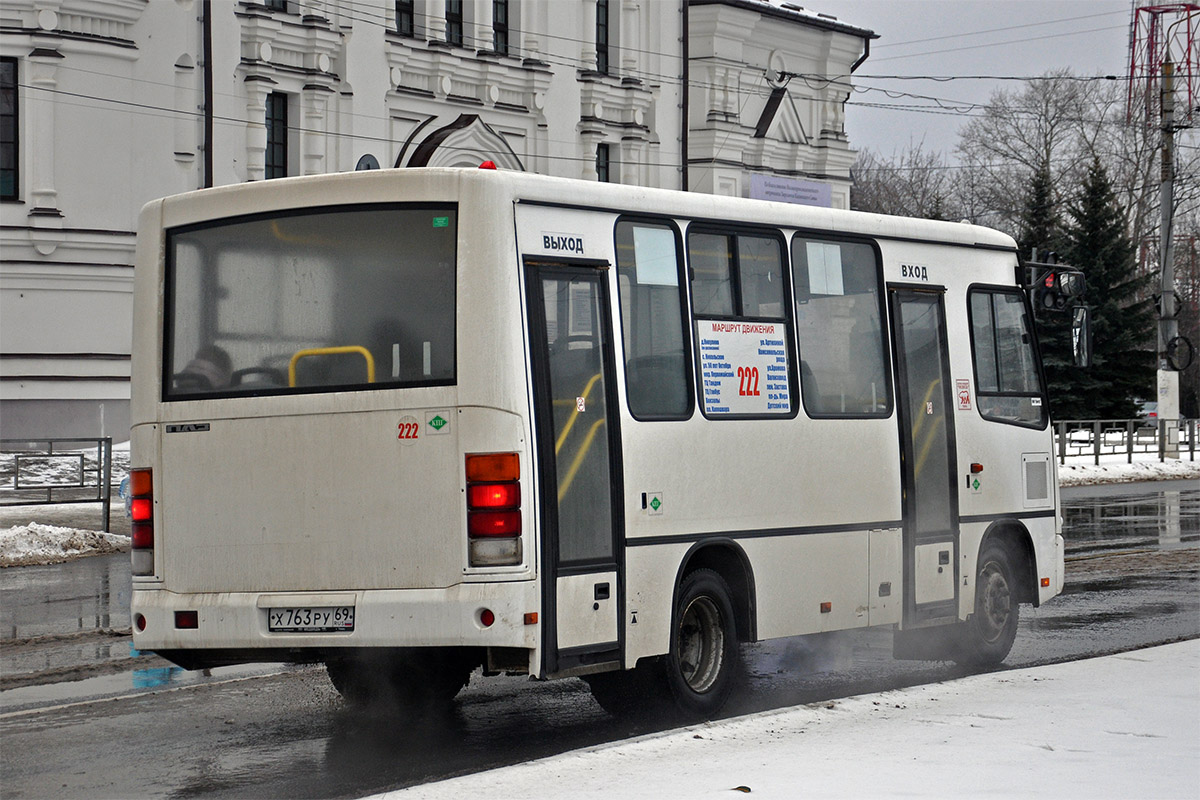 Тверская область, ПАЗ-320302-11 № Х 763 РУ 69