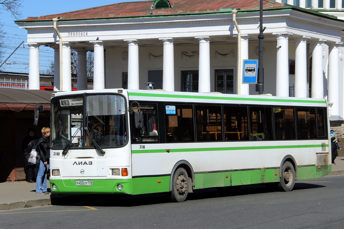 Санкт-Петербург, ЛиАЗ-5256.60 № 3748