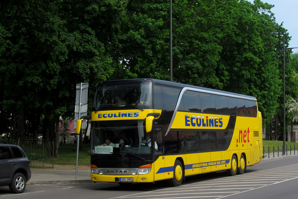 Эстония, Setra S431DT № 366