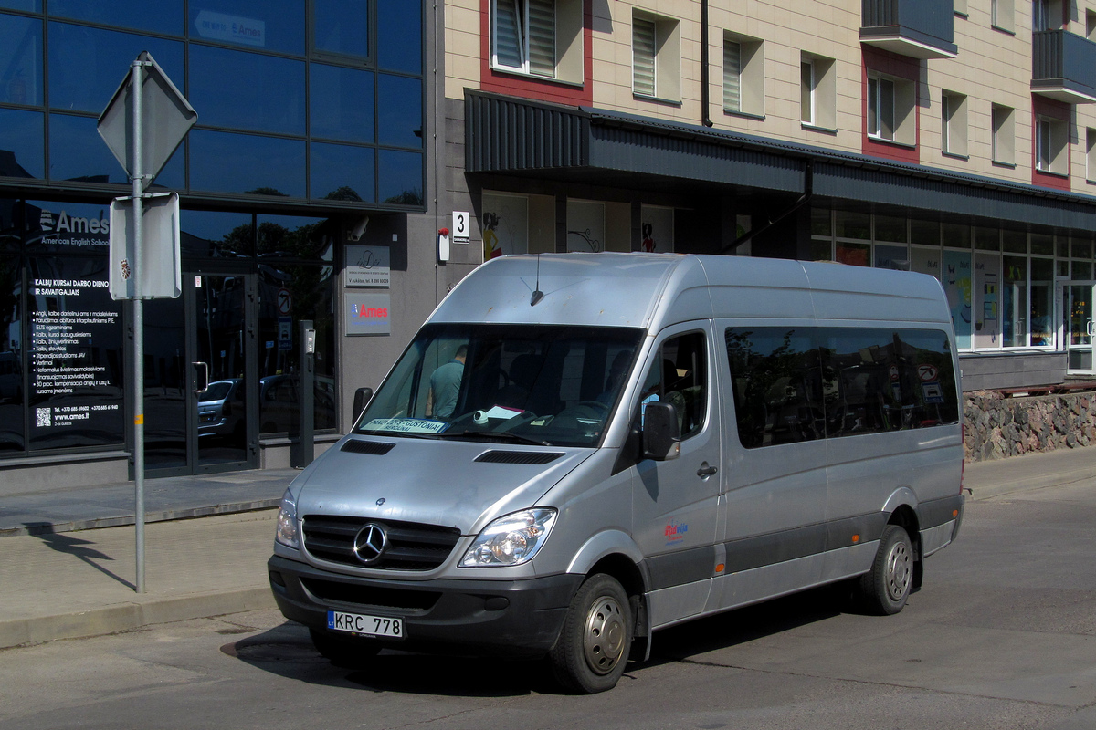 Литва, Mercedes-Benz Sprinter W906 515CDI № KRC 778