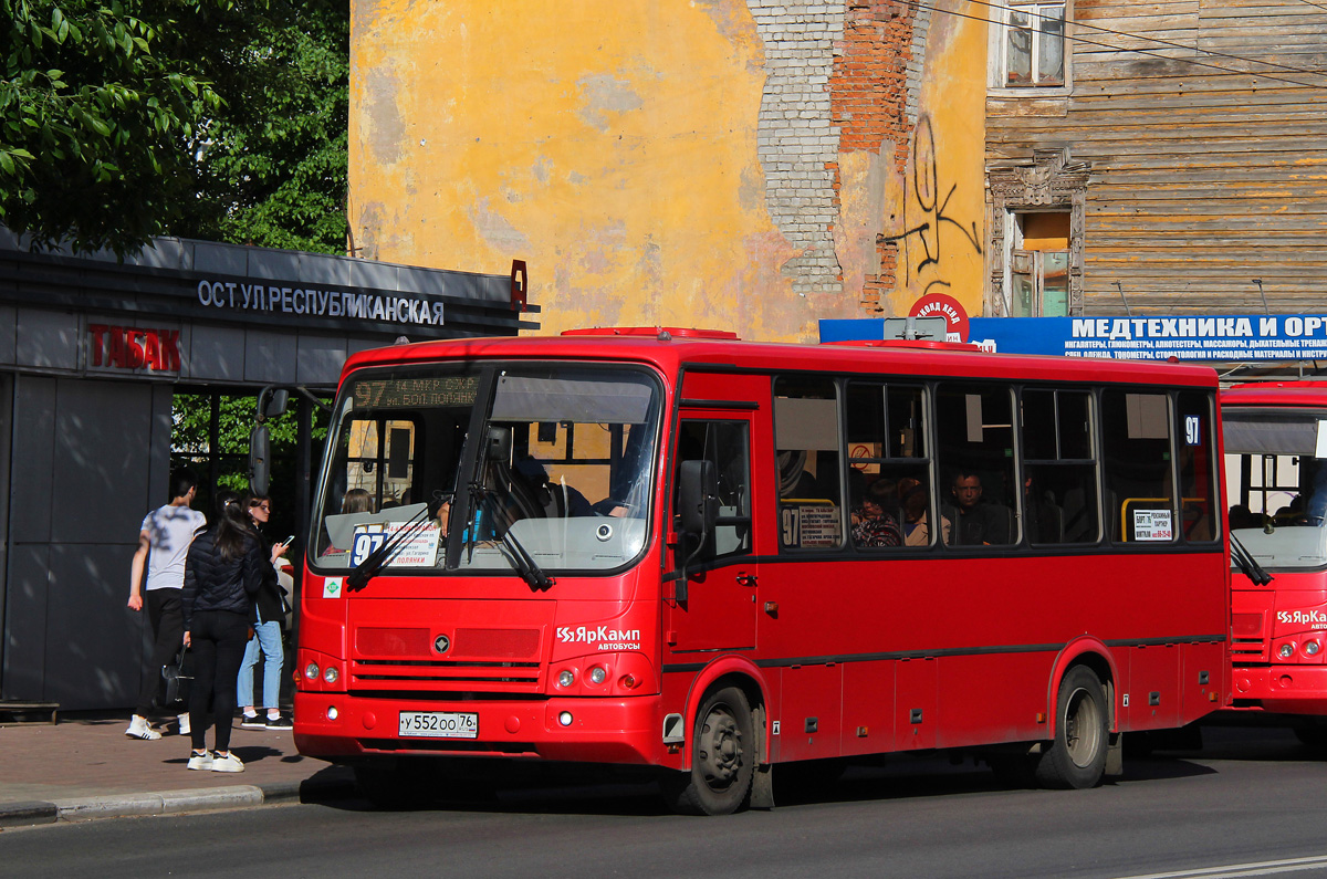 Ярославская область, ПАЗ-320412-14 № У 552 ОО 76