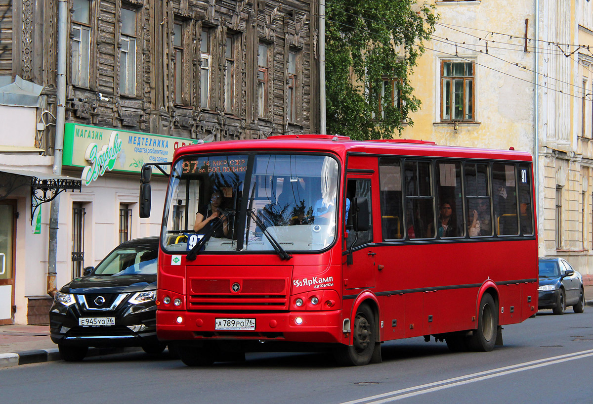 Ярославская область, ПАЗ-320412-14 № А 789 РО 76