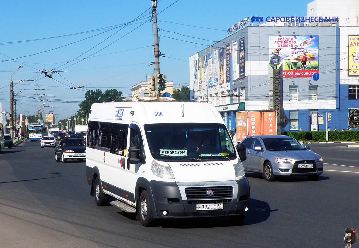 Чувашия, Нижегородец-FST613 (FIAT Ducato) № Е 992 СЕ 21