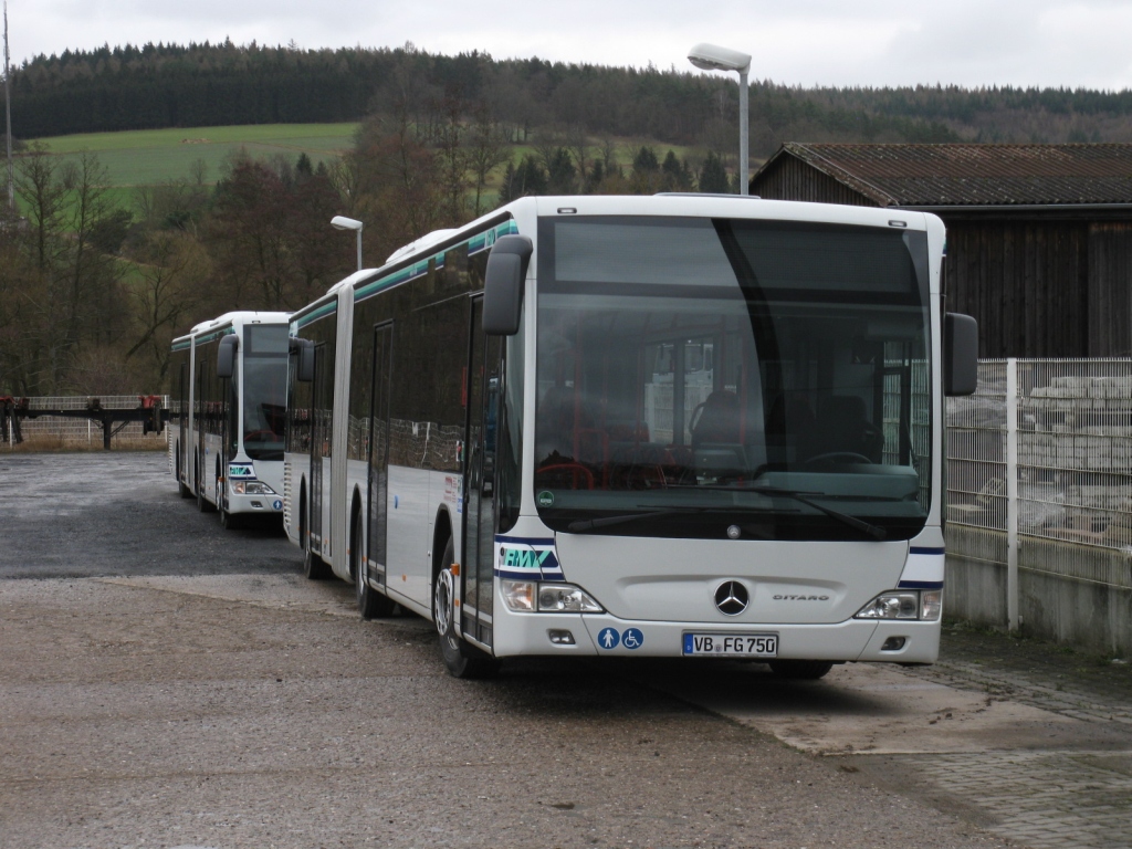 Гессен, Mercedes-Benz O530G Citaro facelift G № VB-FG 750