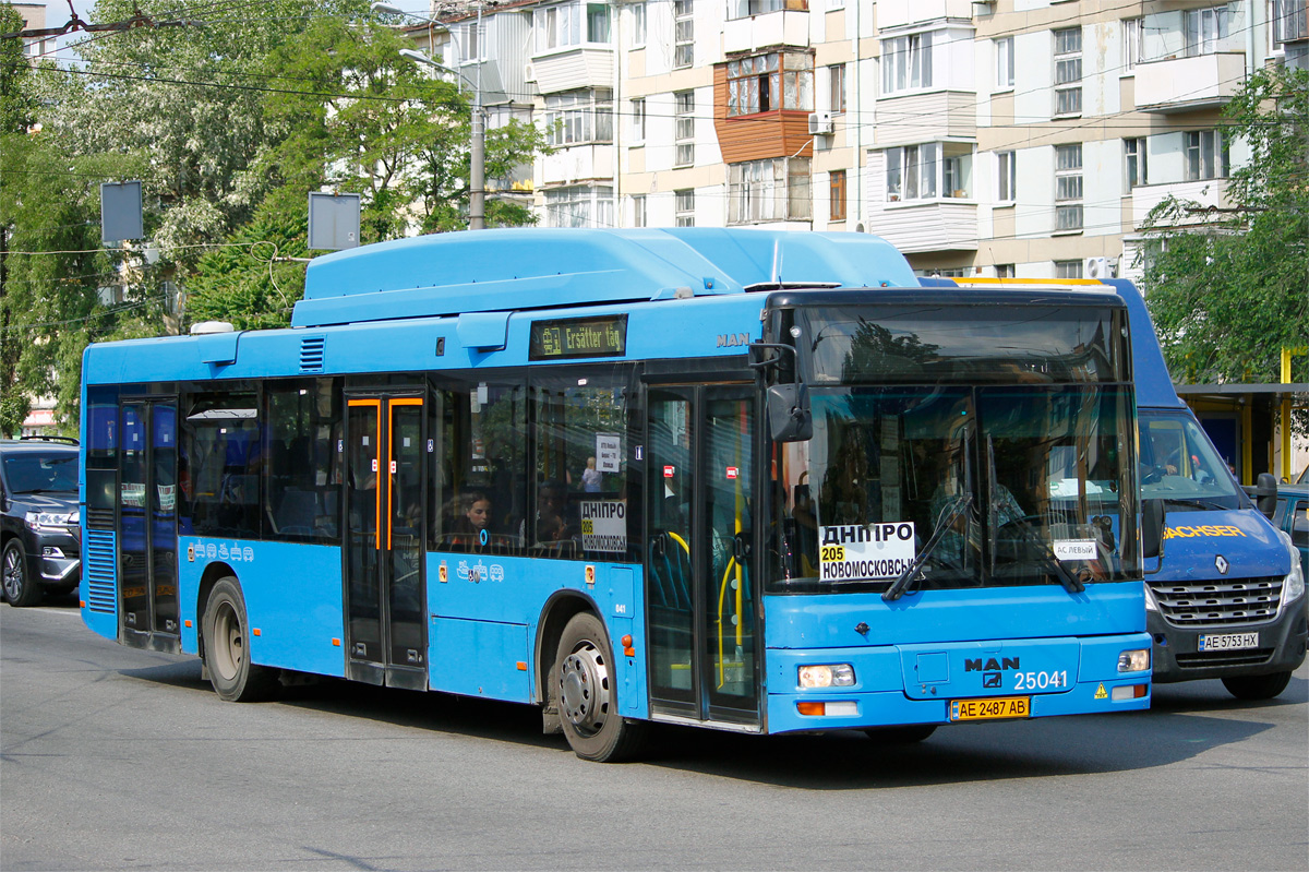 Днепропетровская область, MAN A21 NL313 CNG № AE 2487 AB