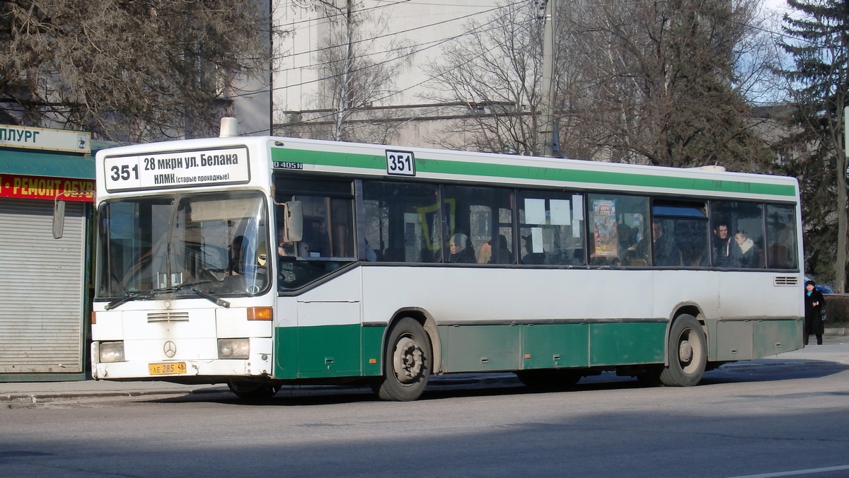 Lipetsk region, Mercedes-Benz O405N # АЕ 285 48