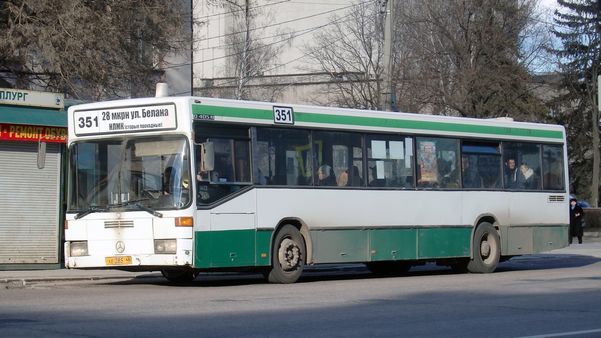 Obwód lipiecki, Mercedes-Benz O405N Nr АЕ 285 48