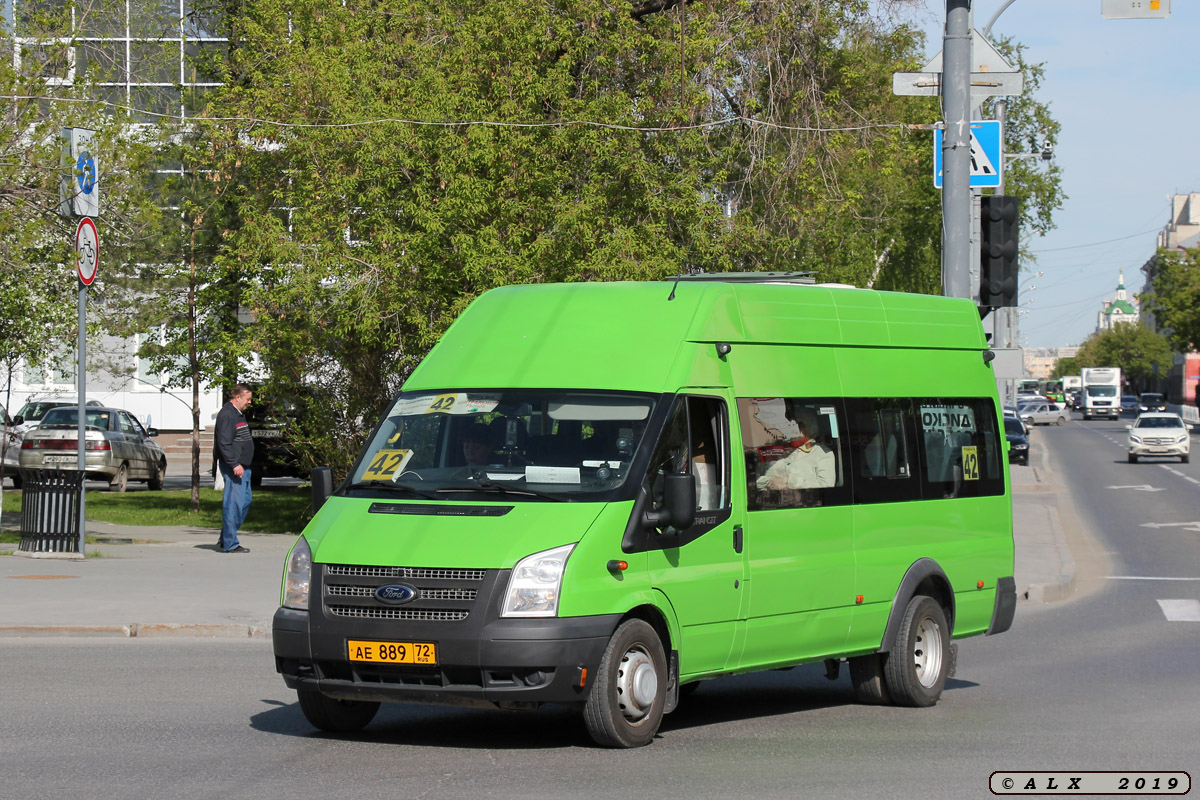 Tumen region, Nizhegorodets-222709  (Ford Transit) Nr. АЕ 889 72