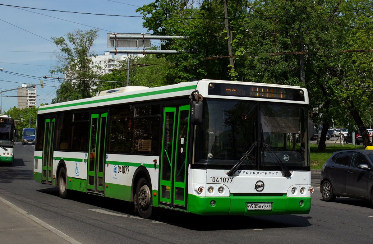 Moskau, LiAZ-5292.21 Nr. 041077