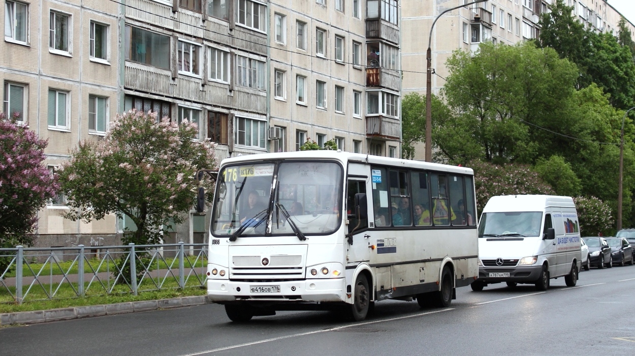 Санкт-Петербург, ПАЗ-320412-05 № 8966