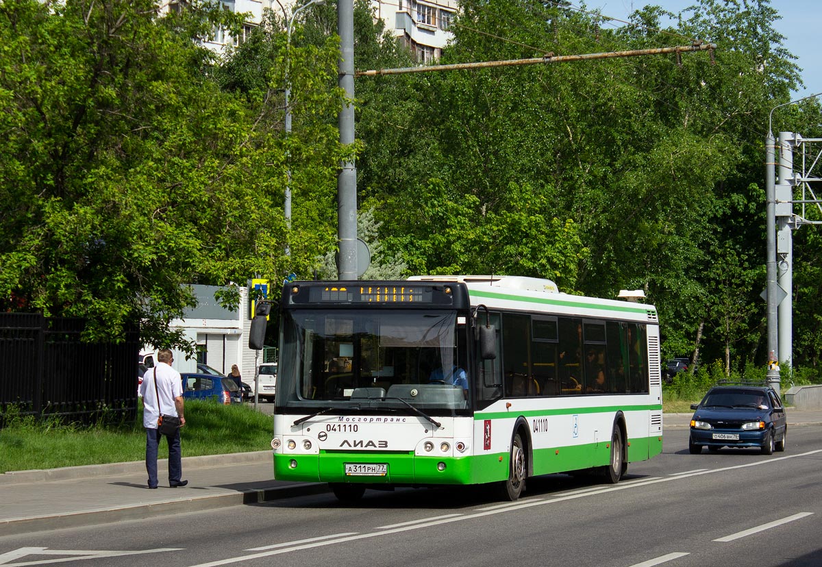 Москва, ЛиАЗ-5292.22 (2-2-2) № 041110