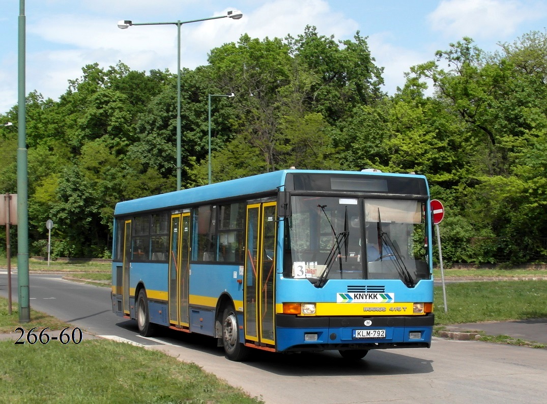 Венгрия, Ikarus 415 № KLM-792