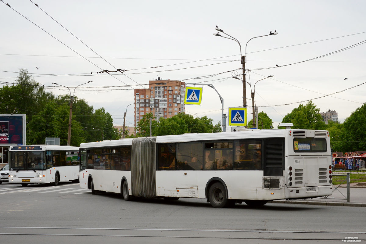 Sankt Petersburg, LiAZ-6213.20 Nr 2106