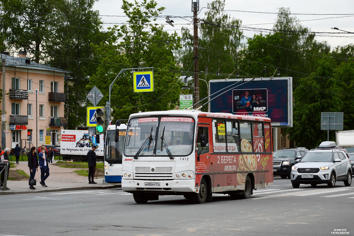 Санкт-Петербург, ПАЗ-320402-05 № n412