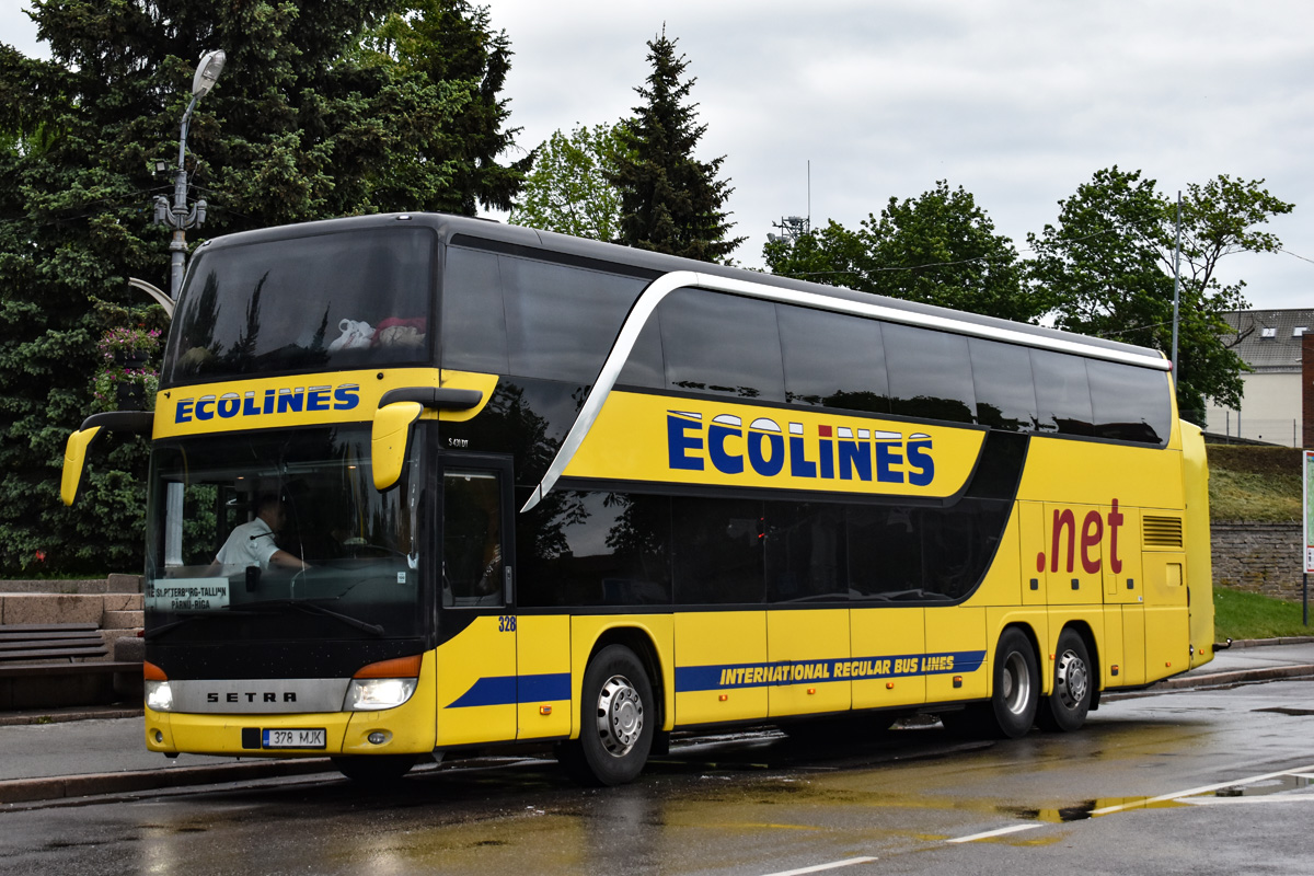 Эстония, Setra S431DT № 328