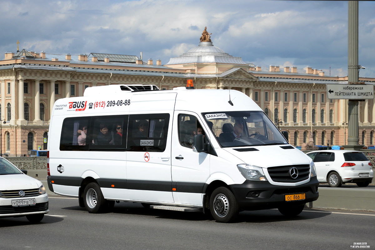 Санкт-Петербург, Луидор-223602 (MB Sprinter) № ОС 866 77