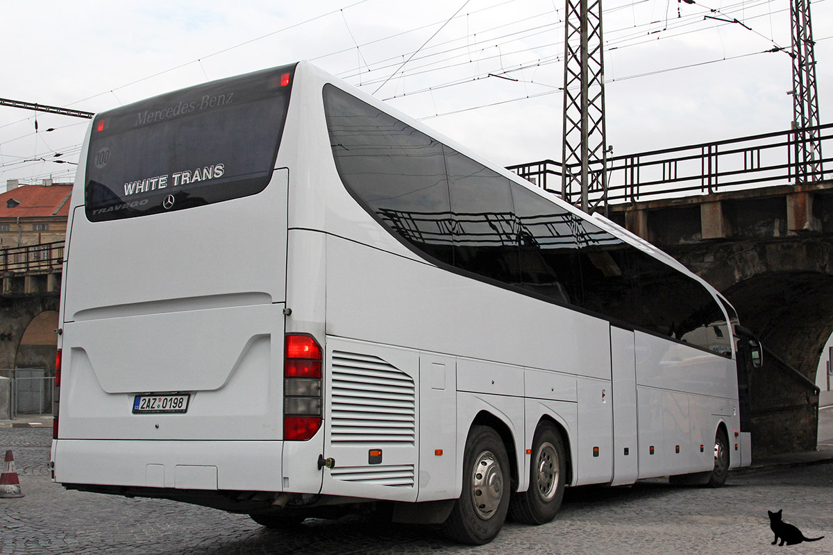 Чехия, Mercedes-Benz O580-17RHD Travego L № 2AZ 0198