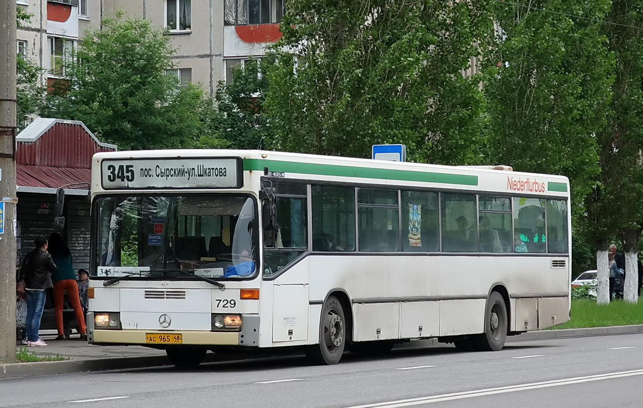 Липецкая область, Mercedes-Benz O405N № АС 965 48