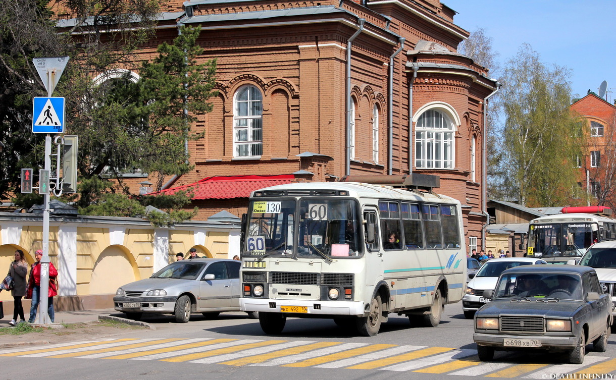 Томская область, ПАЗ-32054 № ВС 492 70