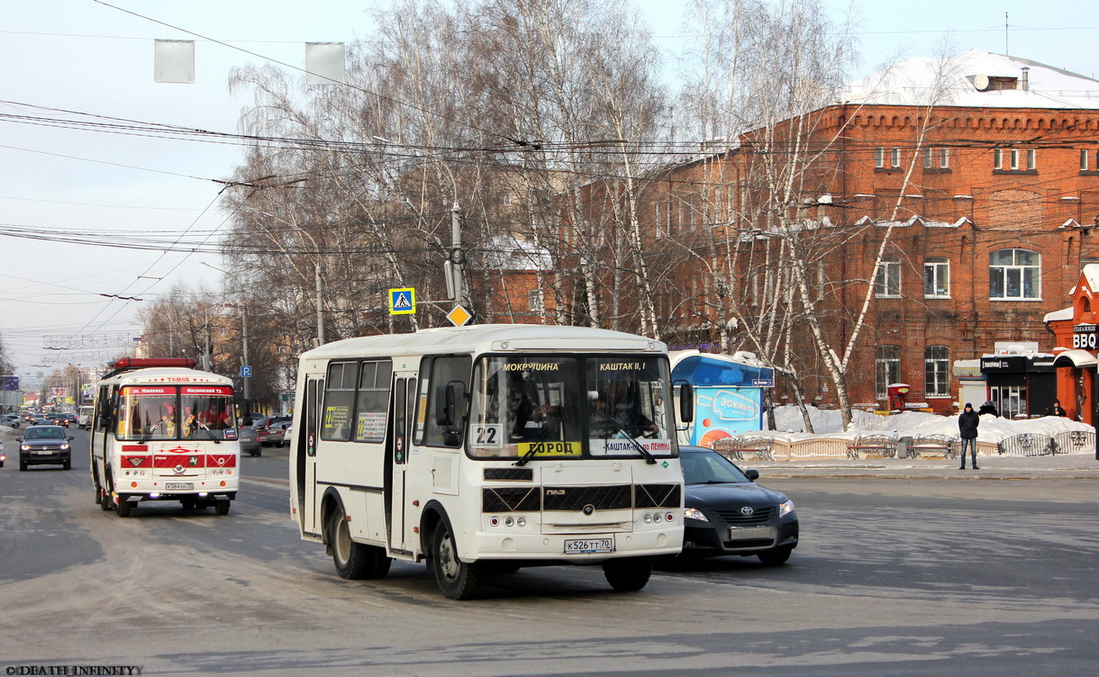 Томская область, ПАЗ-32054 № К 526 ТТ 70