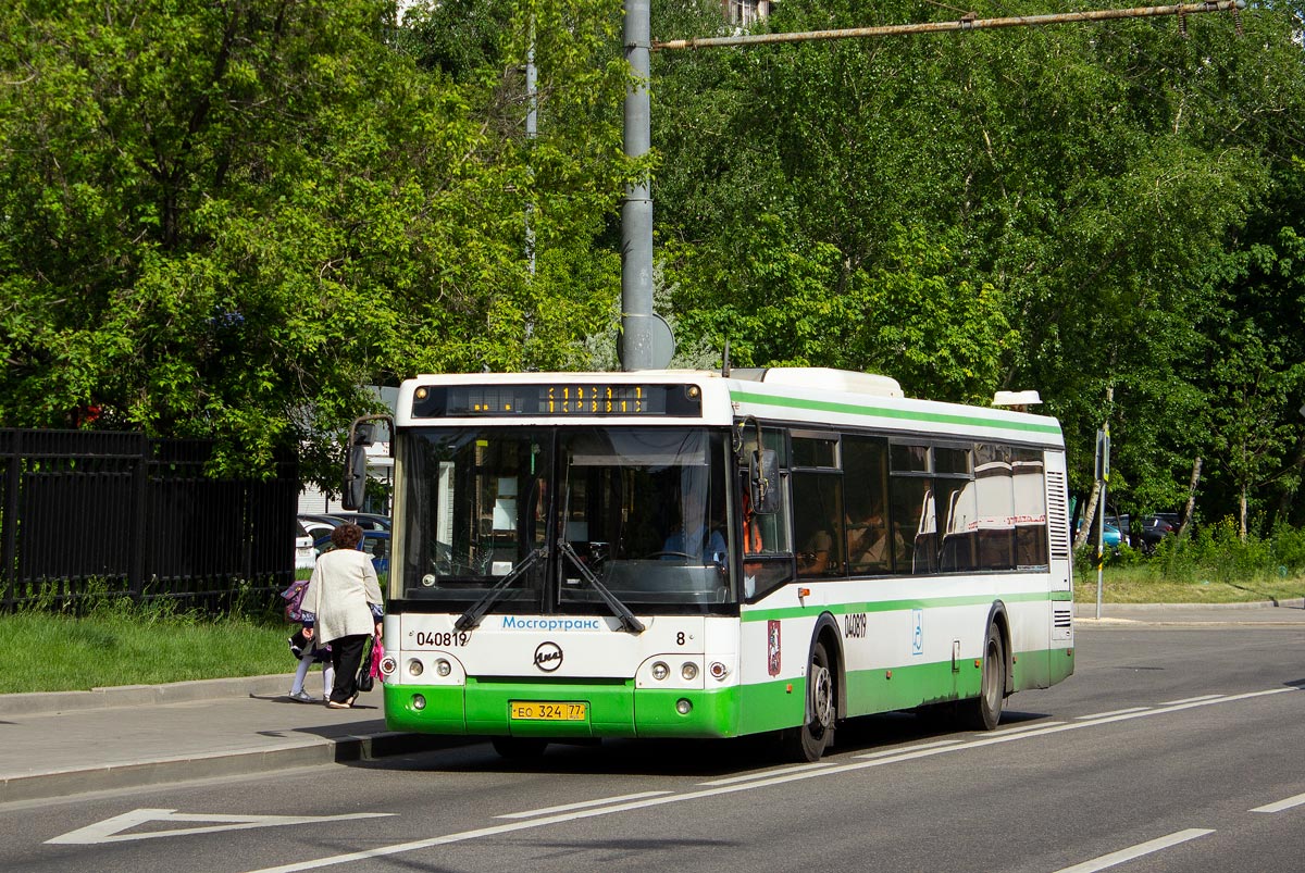 Москва, ЛиАЗ-5292.21 № 040819