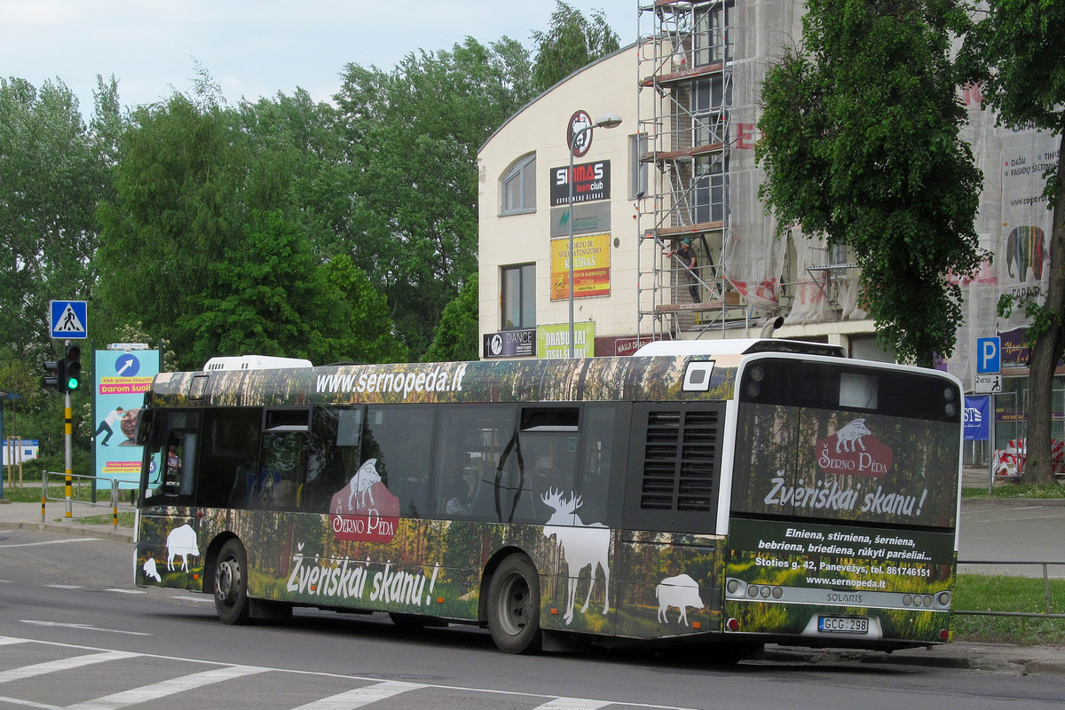 Литва, Solaris Urbino III 12 hybrid № 2190