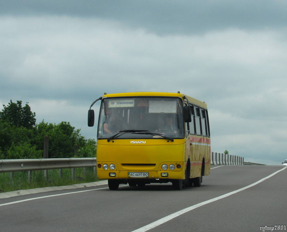 Волынская область, Богдан А09202 № AC 6697 BC