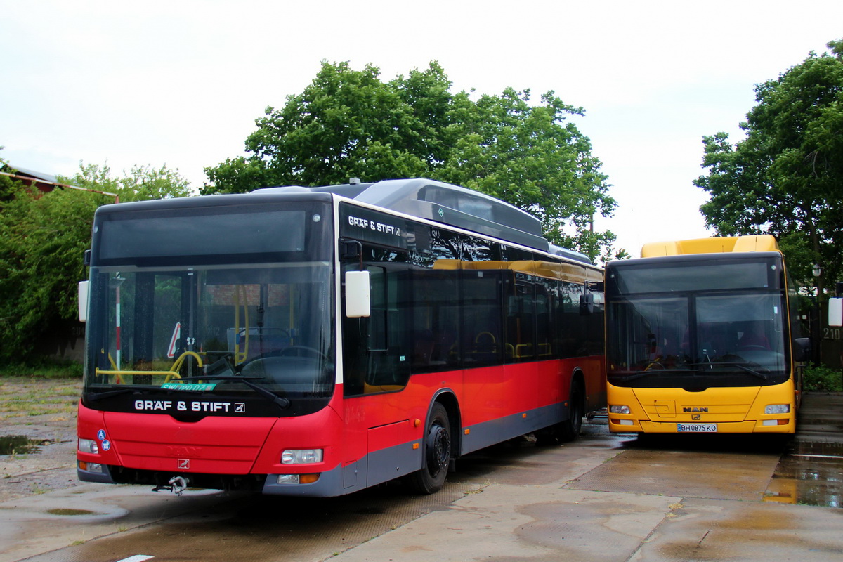 Одесская область, MAN A21 Lion's City NL273 LPG № SW 20 DZ; Одесская область, MAN A26 Lion's City LL NL313-15 CNG № 2126