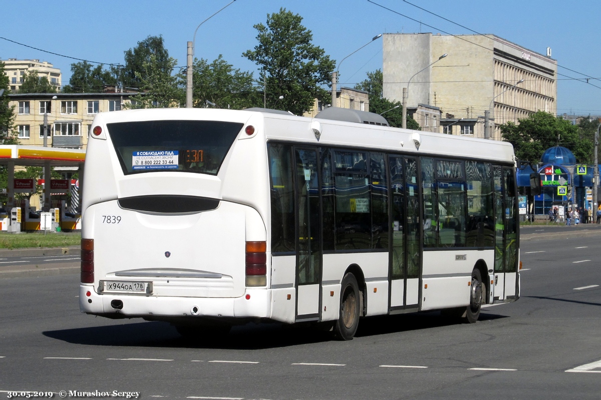 Санкт-Петербург, Scania OmniLink I (Скания-Питер) № 7839