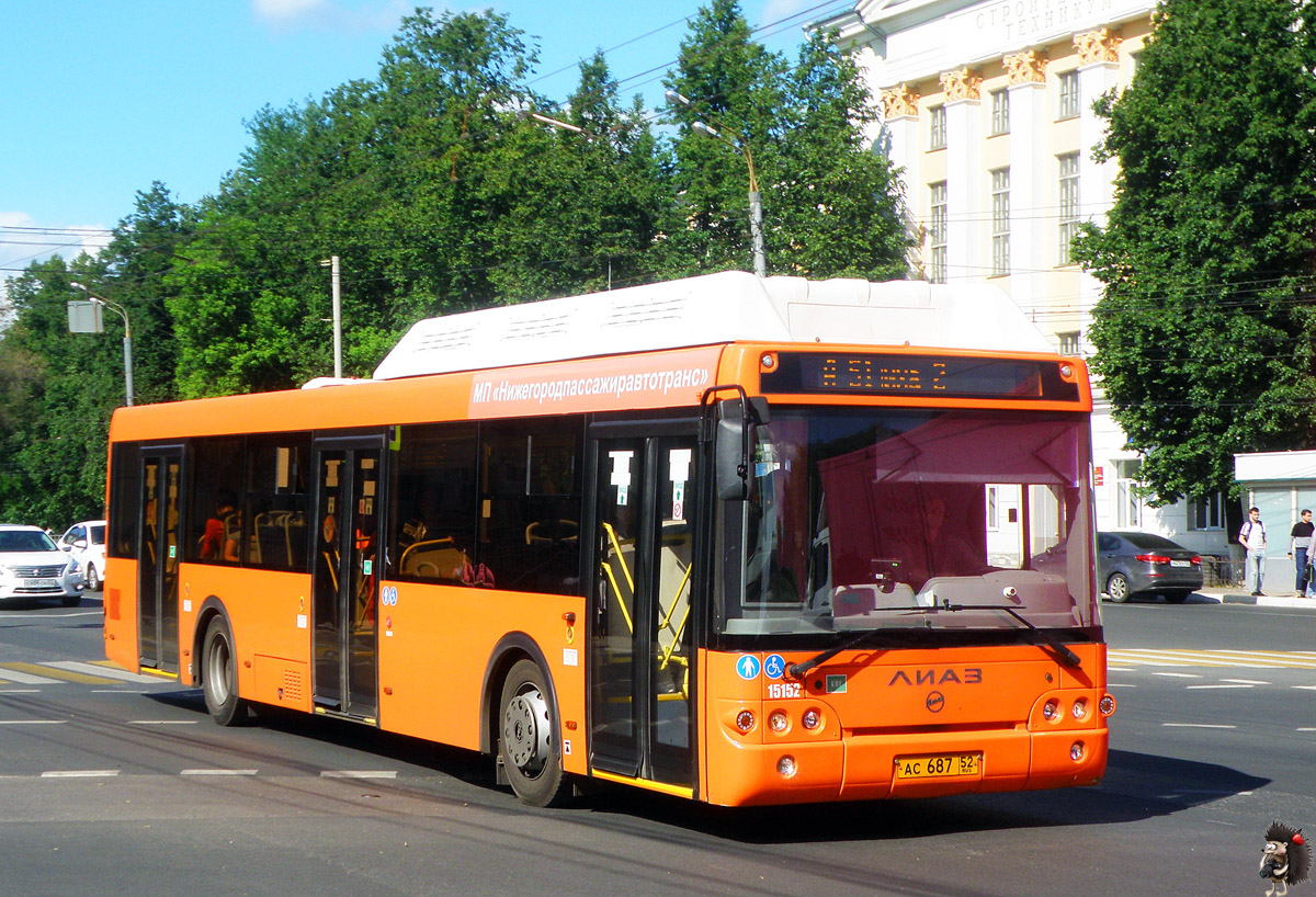 Nizhegorodskaya region, LiAZ-5292.67 (CNG) # 15152