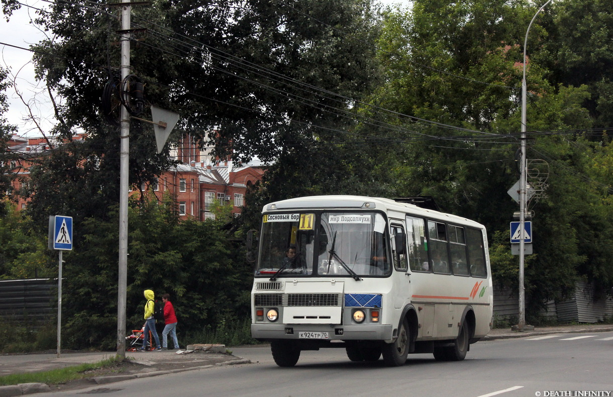 Томская область, ПАЗ-32054 № К 924 ТР 70