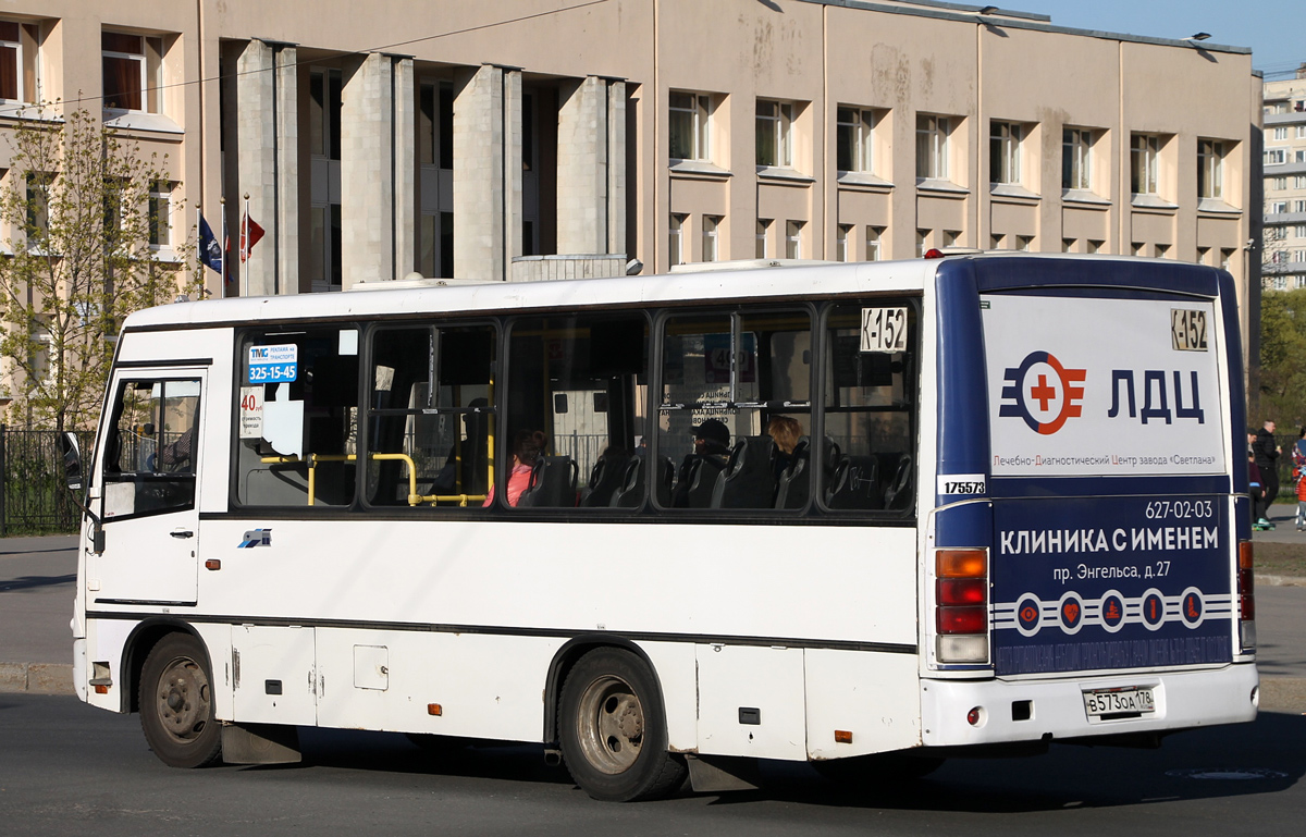 Санкт-Петербург, ПАЗ-320402-05 № В 573 ОА 178